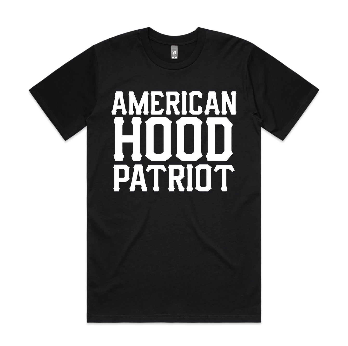 AMERICAN HOOD PATRIOT (BLACK & WHITE)