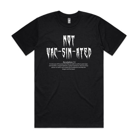 AMERICAN HOOD PATRIOT VAC-SIN-ATED TEE